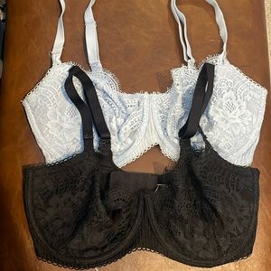 Victoria’s Secret Lace Bra Set Size 34DDD